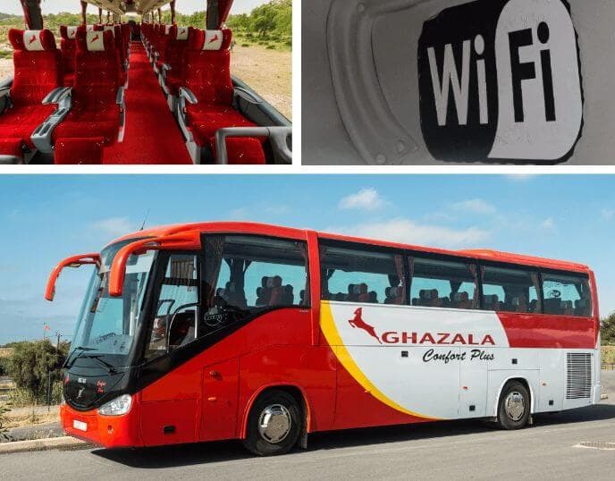 Picture of bus equipments